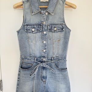 S.L. Fashions Light Blue Denim Maxi Dress